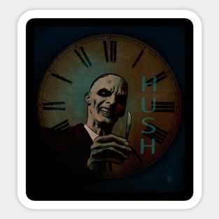 Hush Sticker